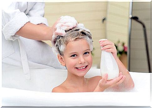 At what age should children start showering themselves?