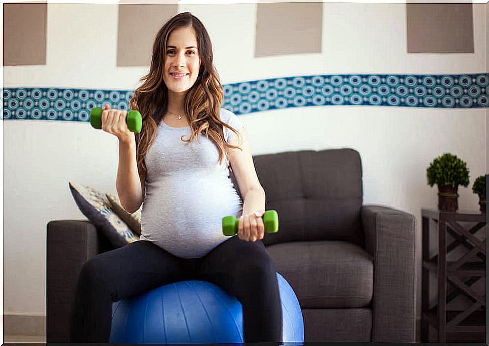 The benefits of yoga for pregnant women.