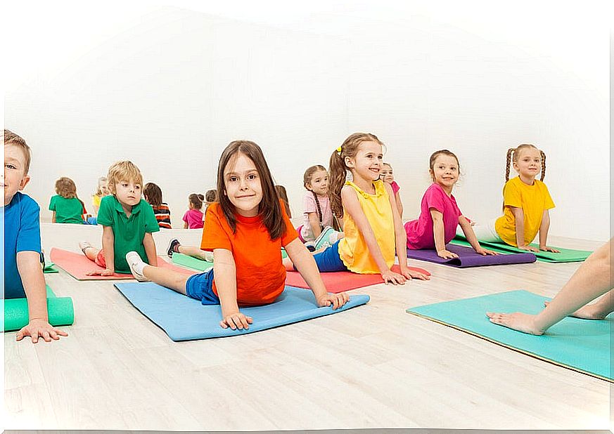 Five yoga poses for kids