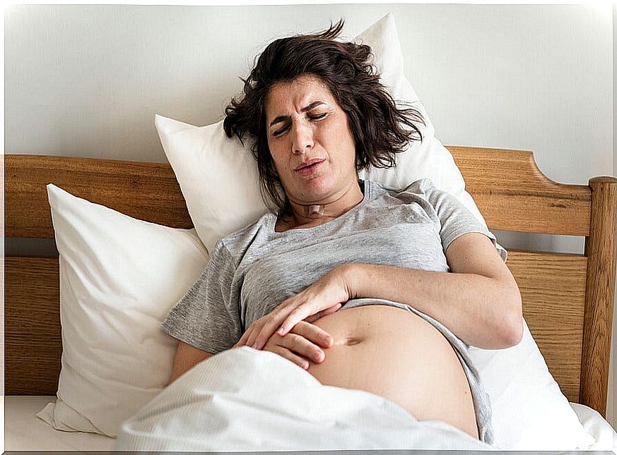 Hemorrhoids during childbirth