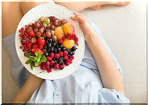 A balanced diet is central to not having an overweight pregnancy.