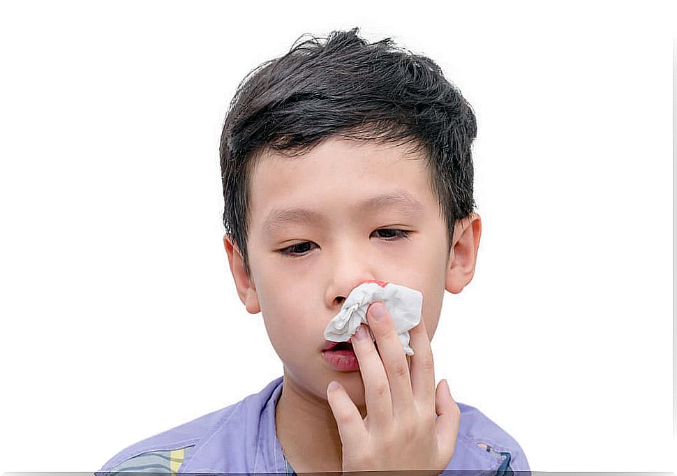 My child has a lot of nose bleeds, what should I do?