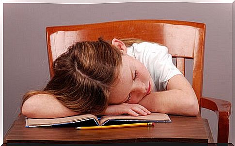 Narcolepsy in children makes them feel tired throughout the day.