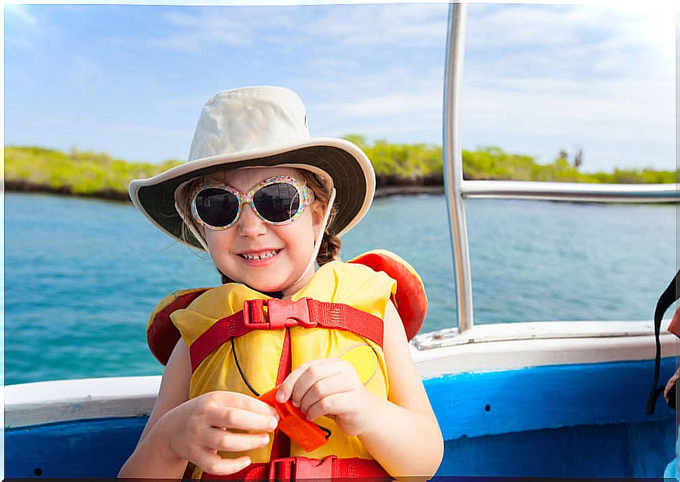 Regulations for sailing with children